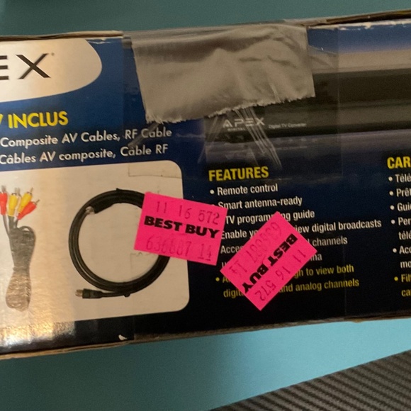 APEX DIGITAL CONVERTER BOX - Picture 3 of 5